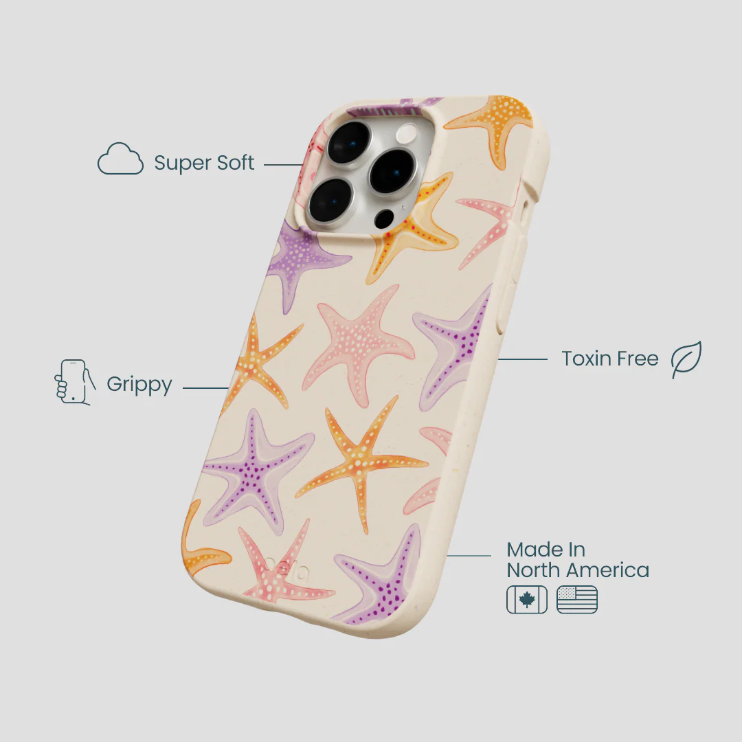 Seashell Starfish Parade iPhone 15 Pro Case - Image 4