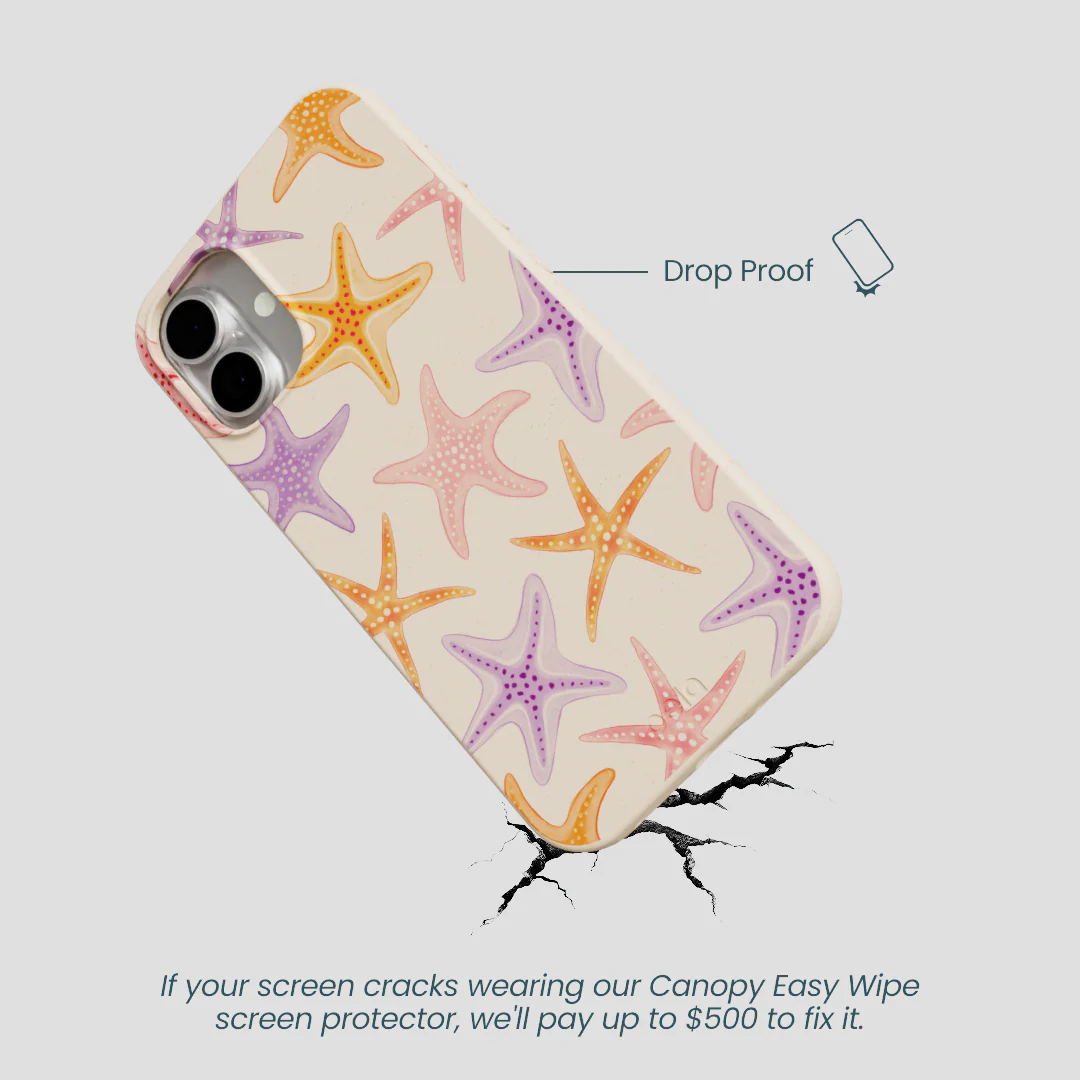 Seashell Starfish Parade iPhone 16 Plus Case - Image 5