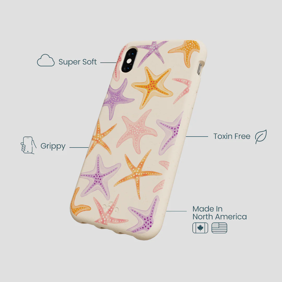 Seashell Starfish Parade iPhone XR Case - Image 4