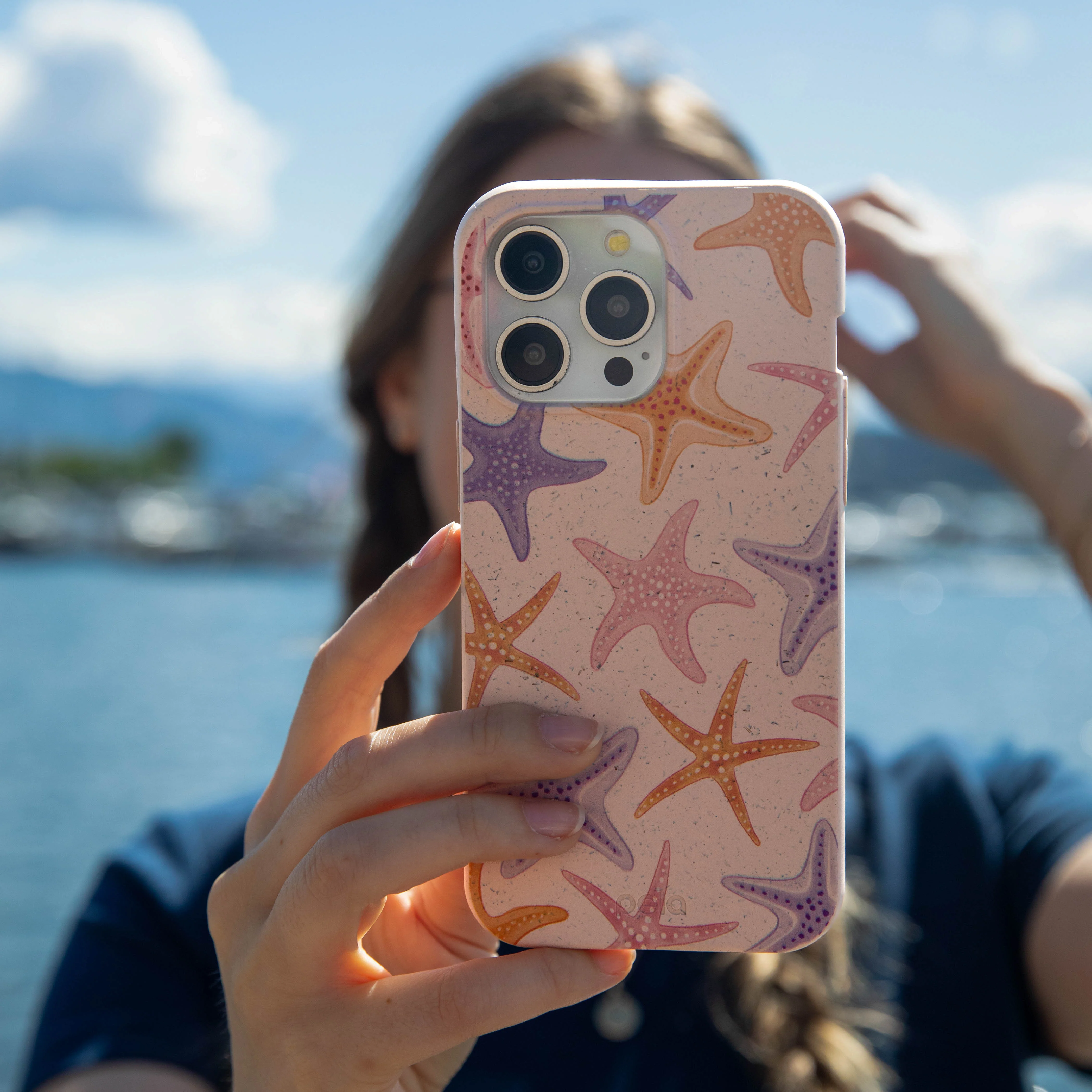 Seashell Starfish Parade Samsung Galaxy S24 Case - Image 2