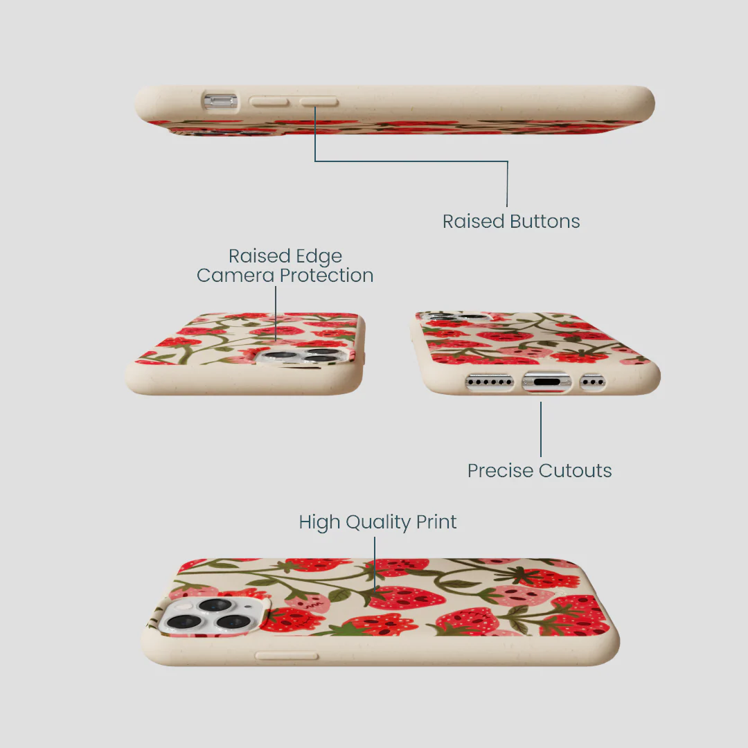Seashell Strawboories iPhone 11 Pro Case - Image 3