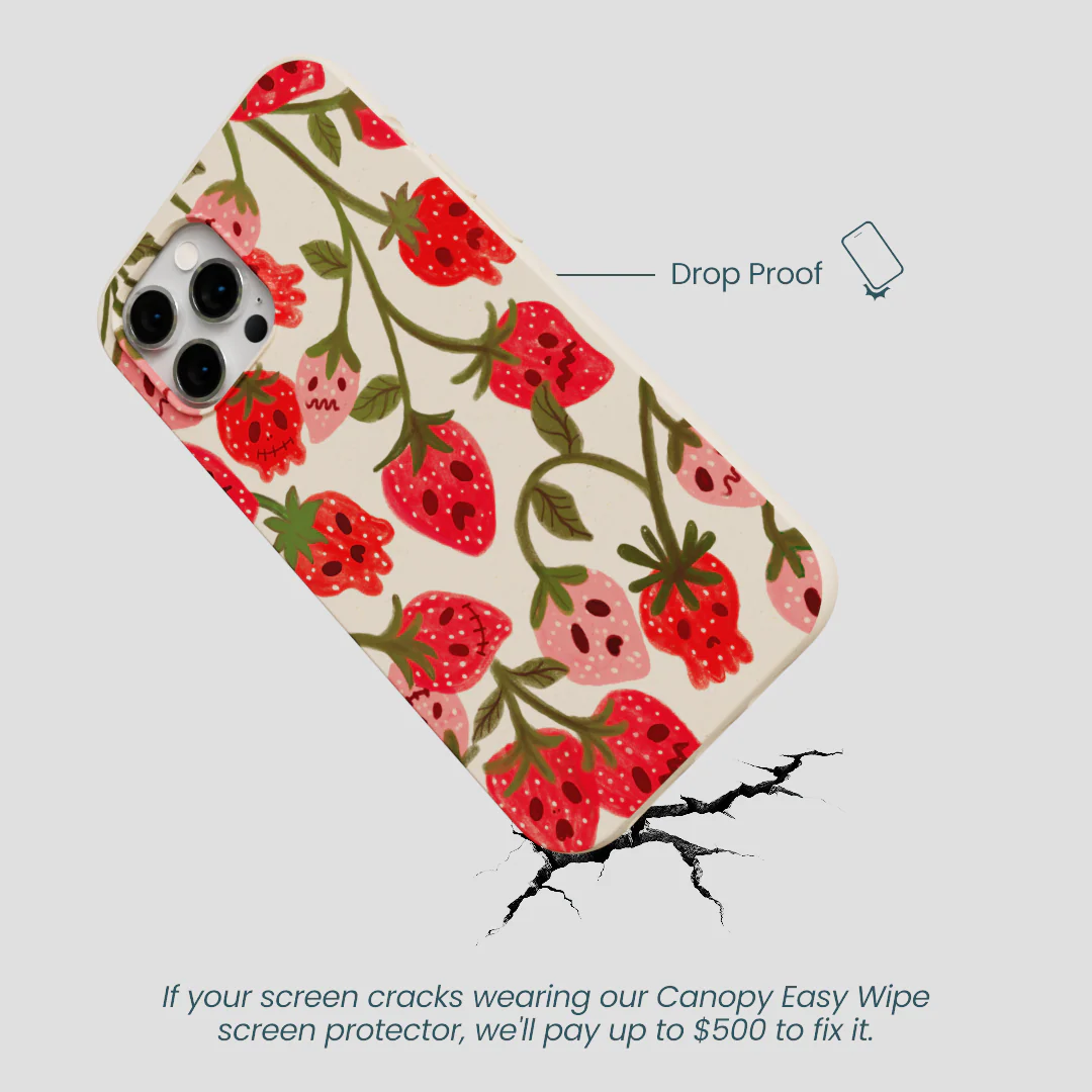 Seashell Strawboories iPhone 12 Pro Max Case - Image 5