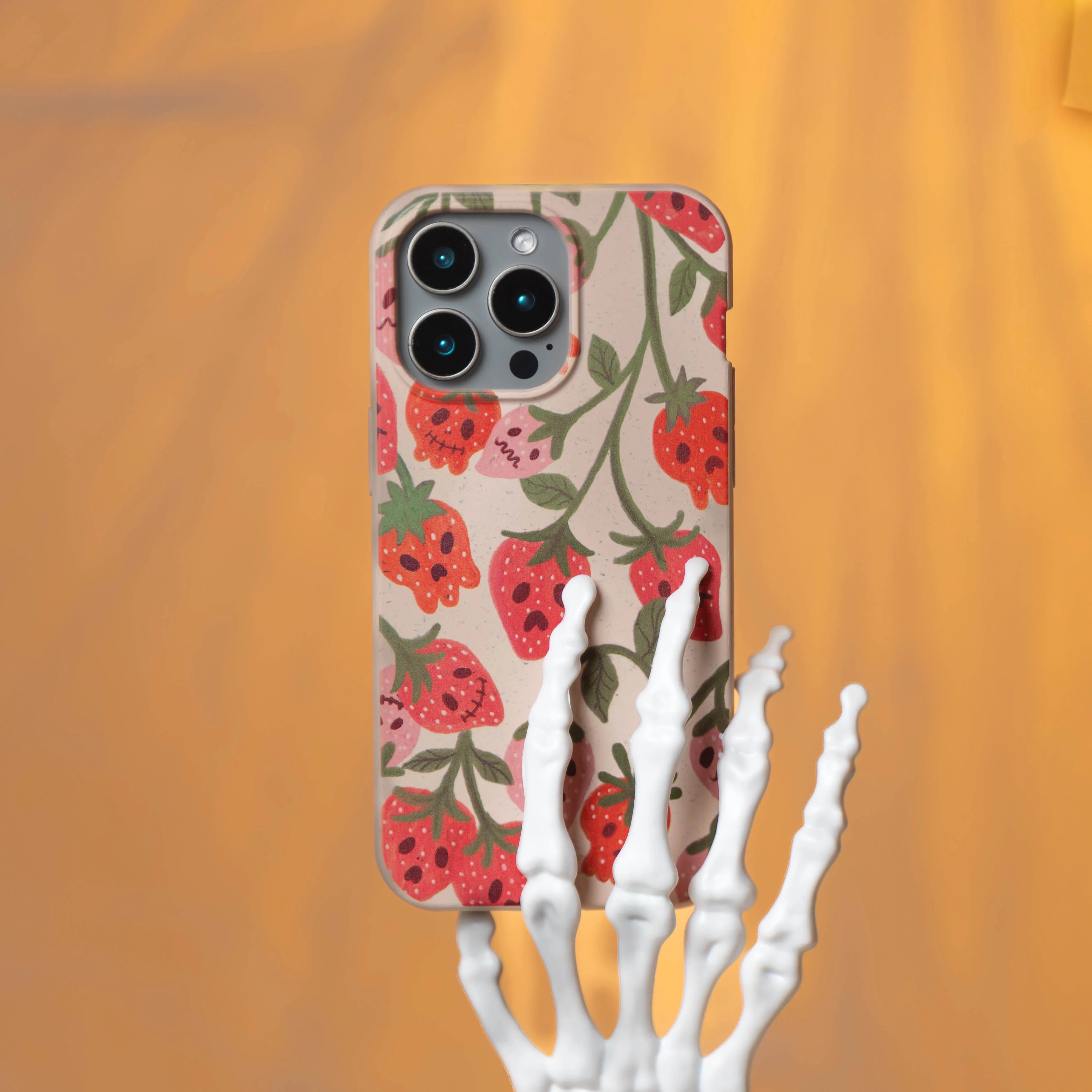 Seashell Strawboories iPhone 13 Case - Image 10