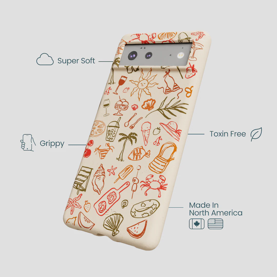 Seashell Sunkissed Google Pixel 6a Case - Image 4