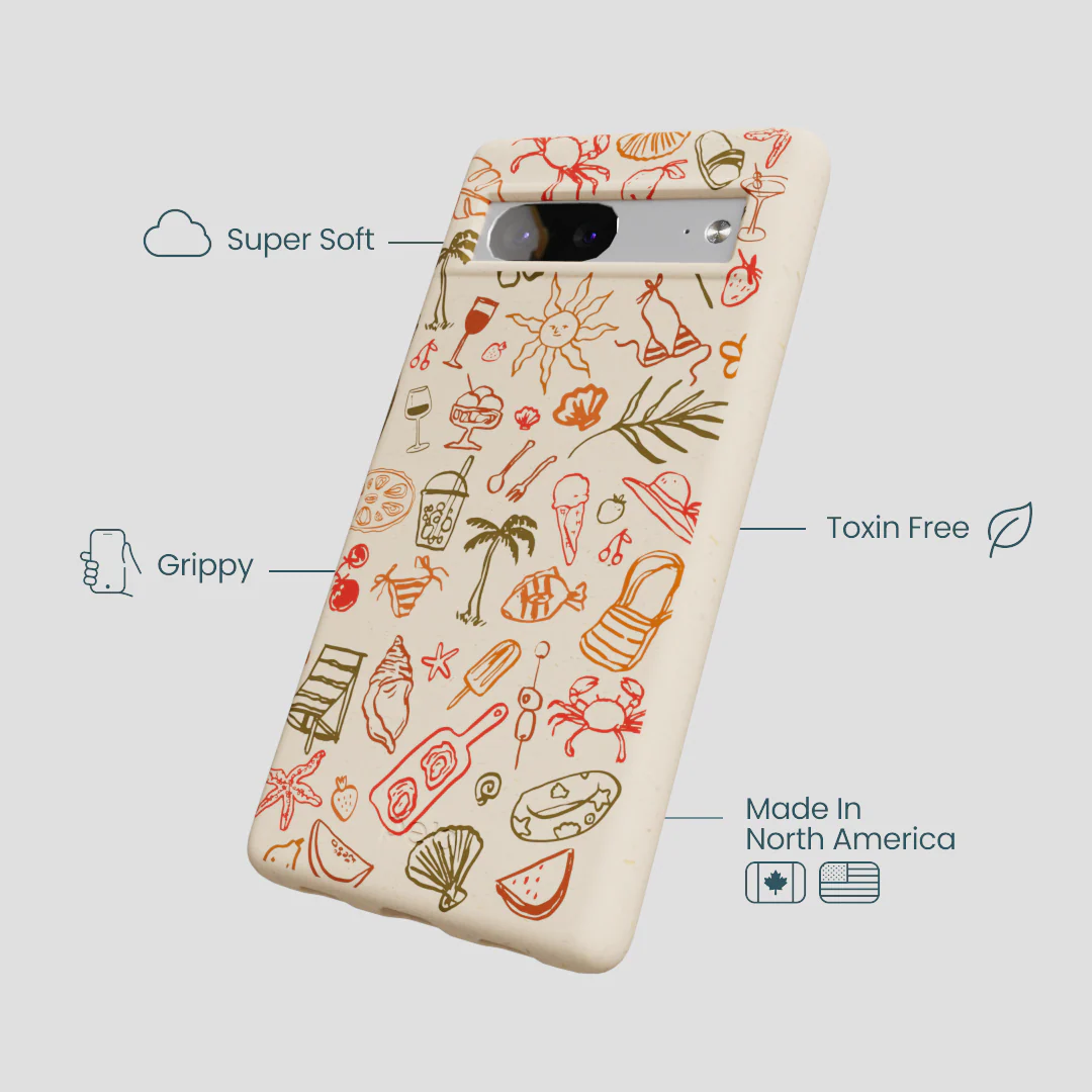 Seashell Sunkissed Google Pixel 7 Case - Image 4