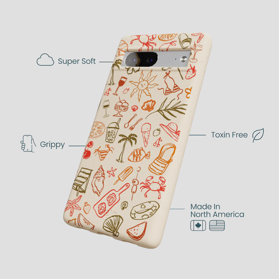 Seashell Sunkissed Google Pixel 7a Case - Image 4
