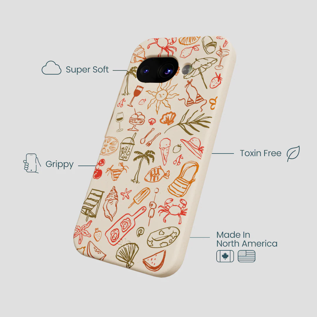Seashell Sunkissed Google Pixel 9a Case - Image 4