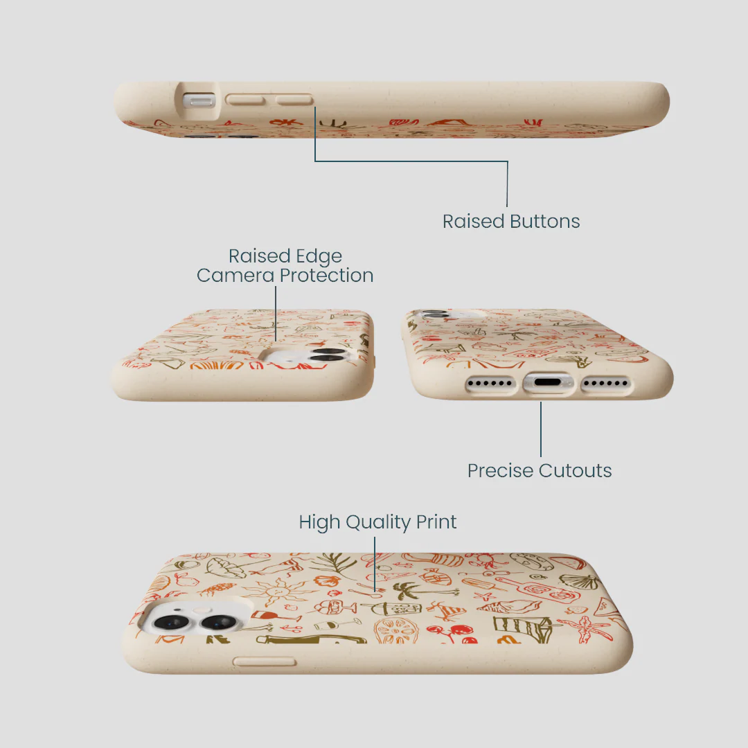 Seashell Sunkissed iPhone 11 Case - Image 3