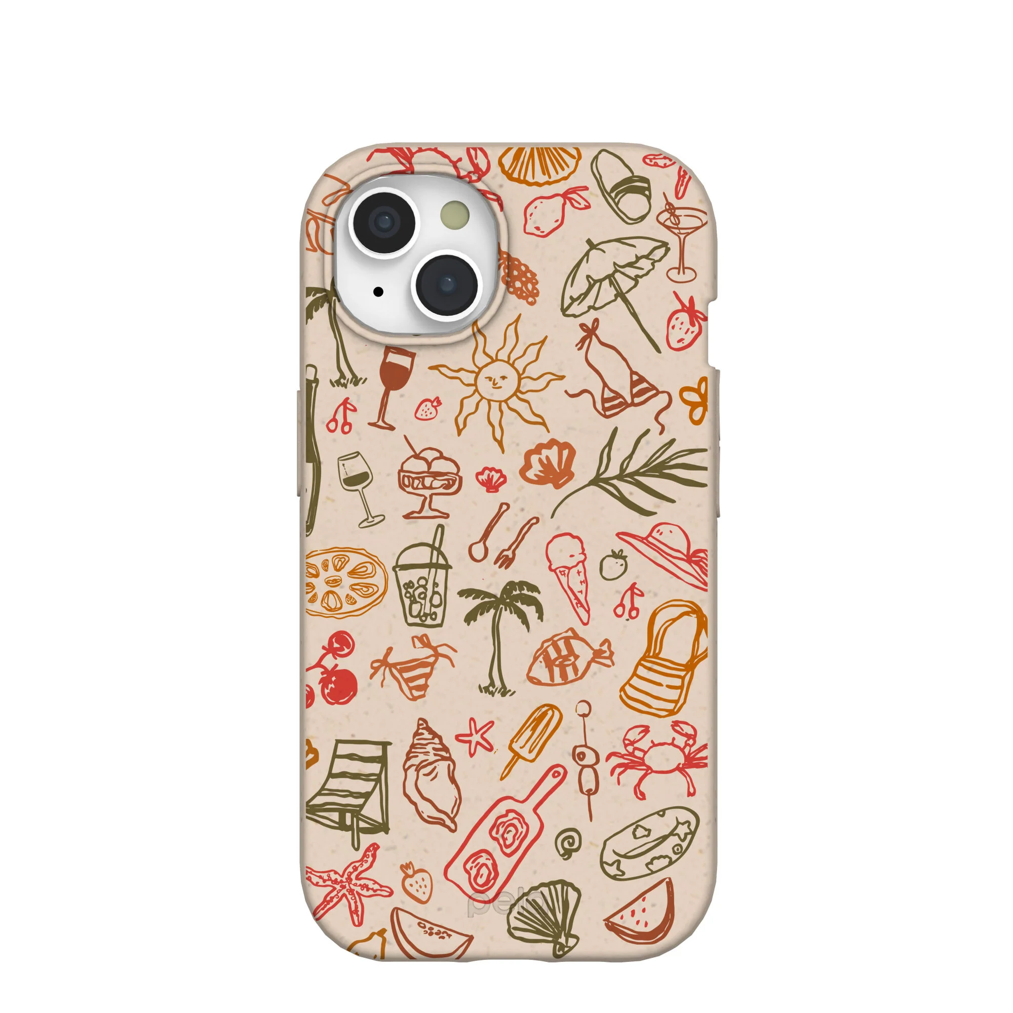 Seashell Sunkissed iPhone 15 Case