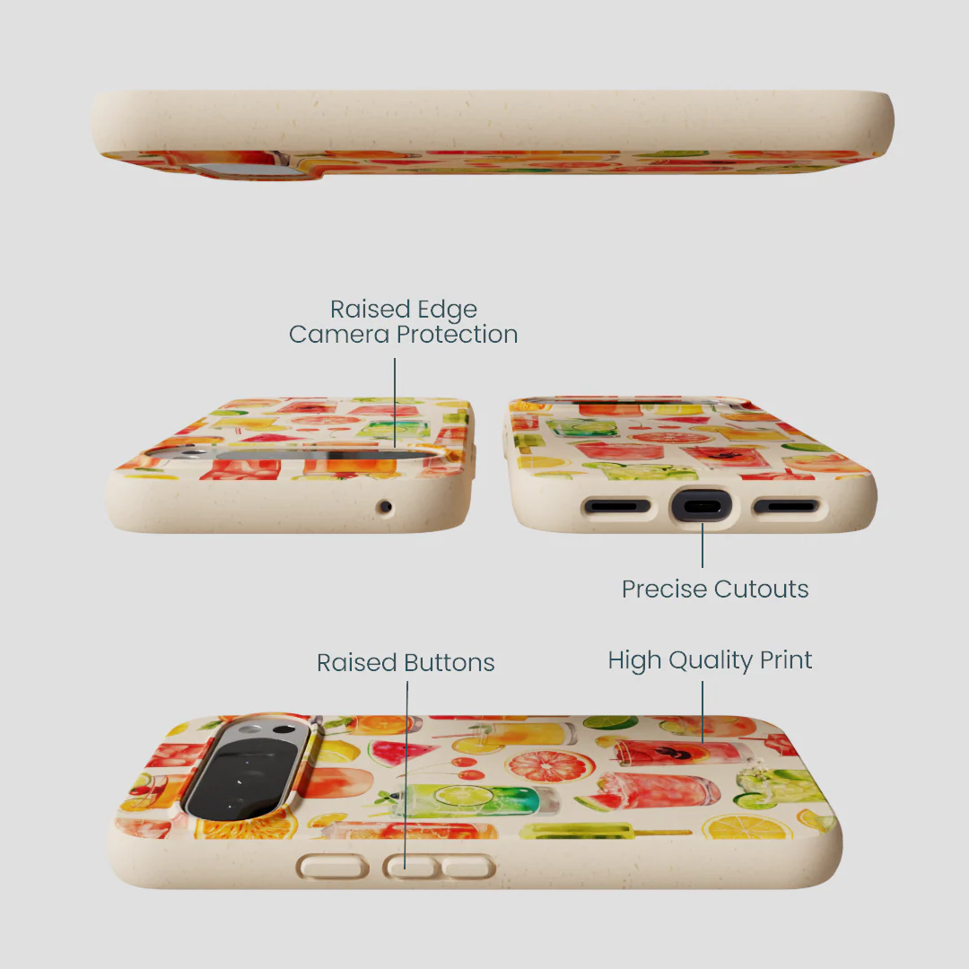 Seashell Sunset Sips Google Pixel 10 Pro XL Case - Image 3