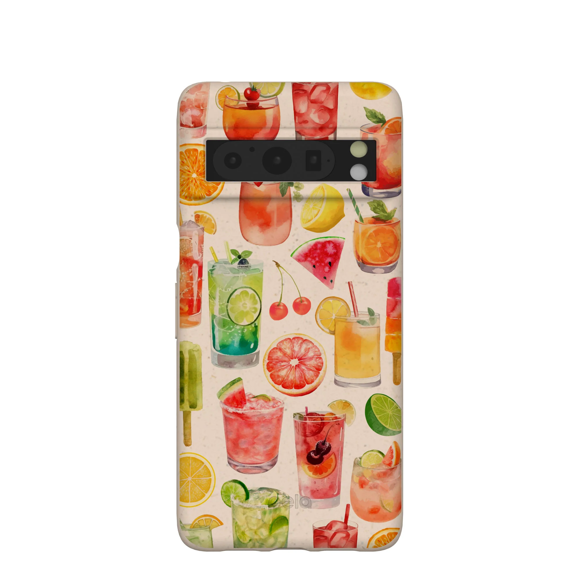 Seashell Sunset Sips Google Pixel 8 Pro Case