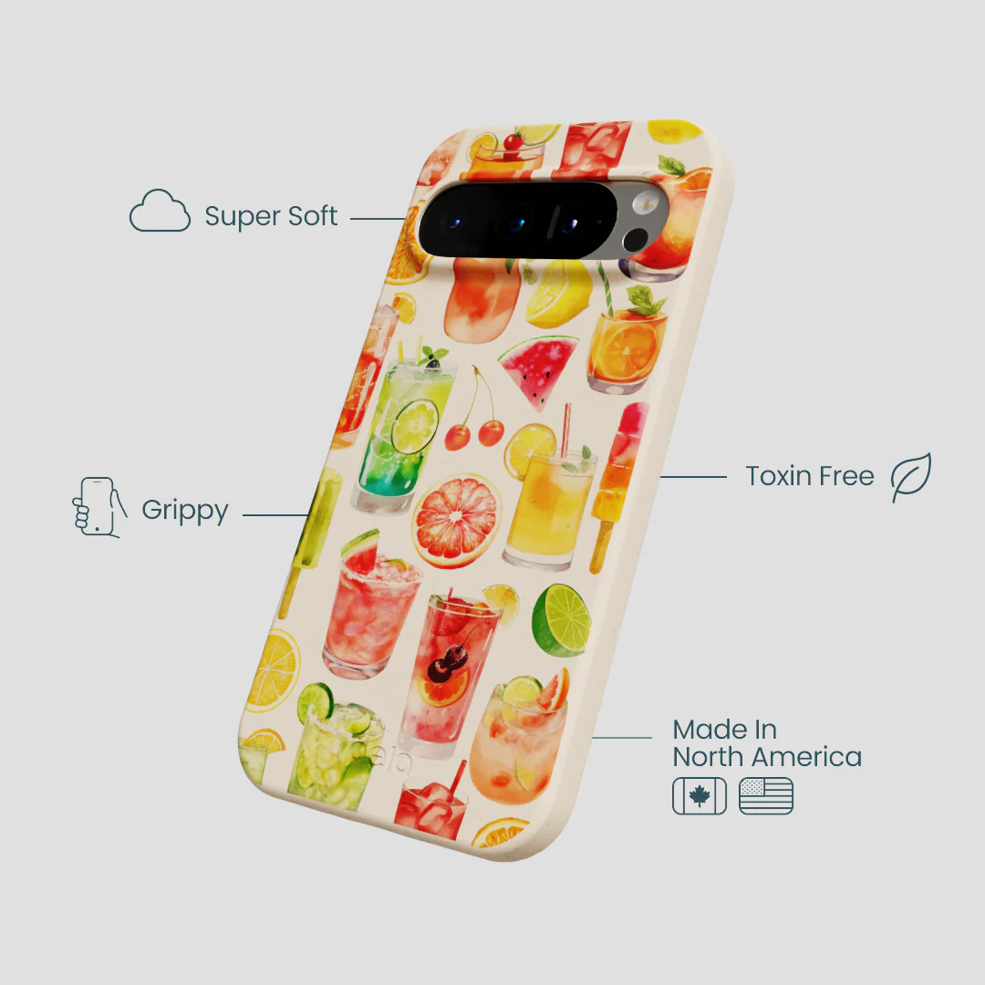 Seashell Sunset Sips Google Pixel 9/9 Pro Case - Image 4
