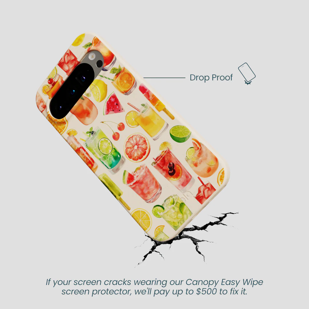 Seashell Sunset Sips Google Pixel 9/9 Pro Case - Image 5
