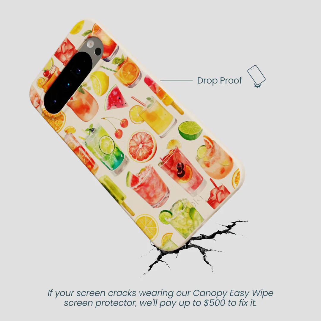 Seashell Sunset Sips Google Pixel 9 Pro XL Case - Image 5