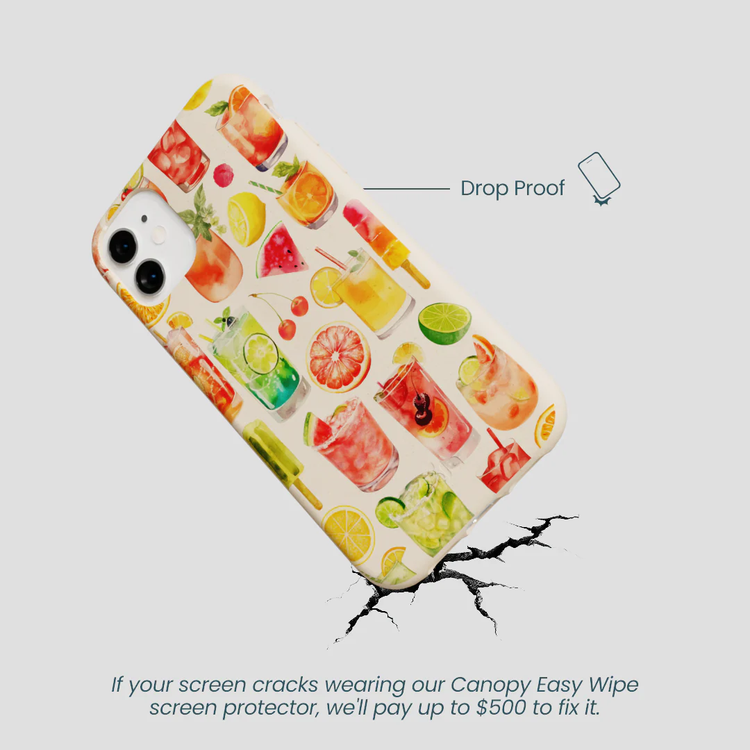 Seashell Sunset Sips iPhone 11 Case - Image 5