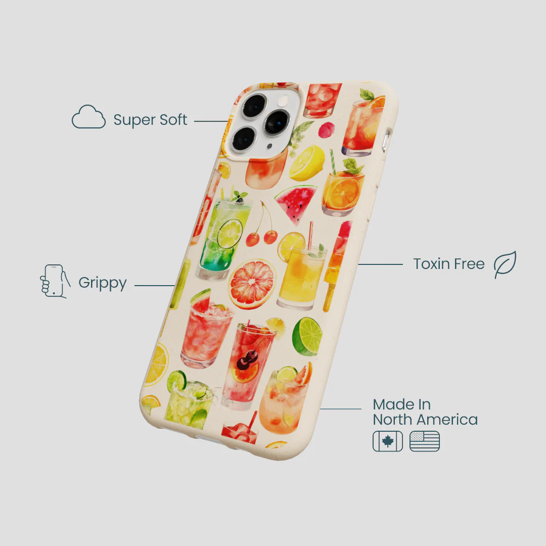 Seashell Sunset Sips iPhone 11 Pro Case - Image 4