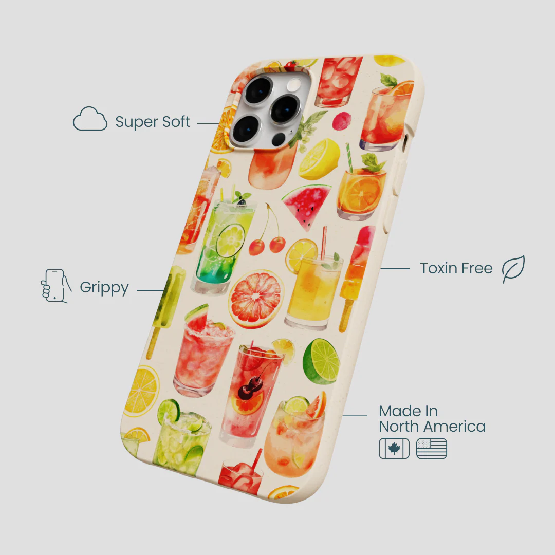 Seashell Sunset Sips iPhone 12 Pro Max Case - Image 4