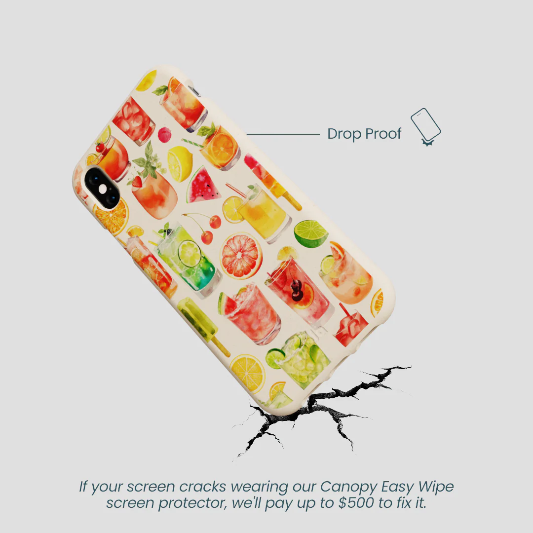Seashell Sunset Sips iPhone XR Case - Image 5