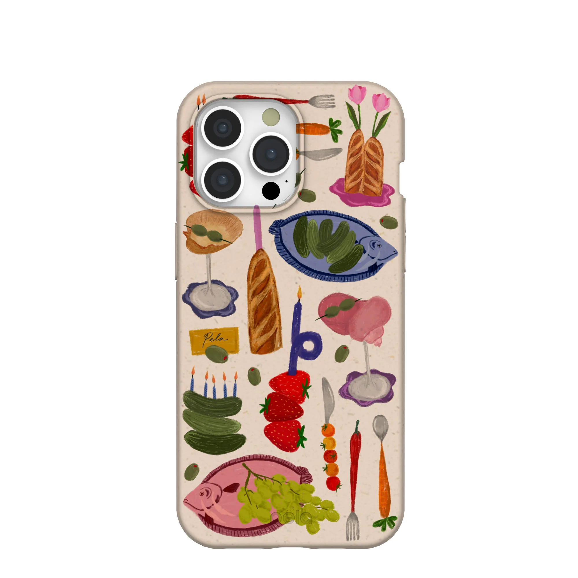 Seashell Surreal Soiree iPhone 15 Pro Max Case