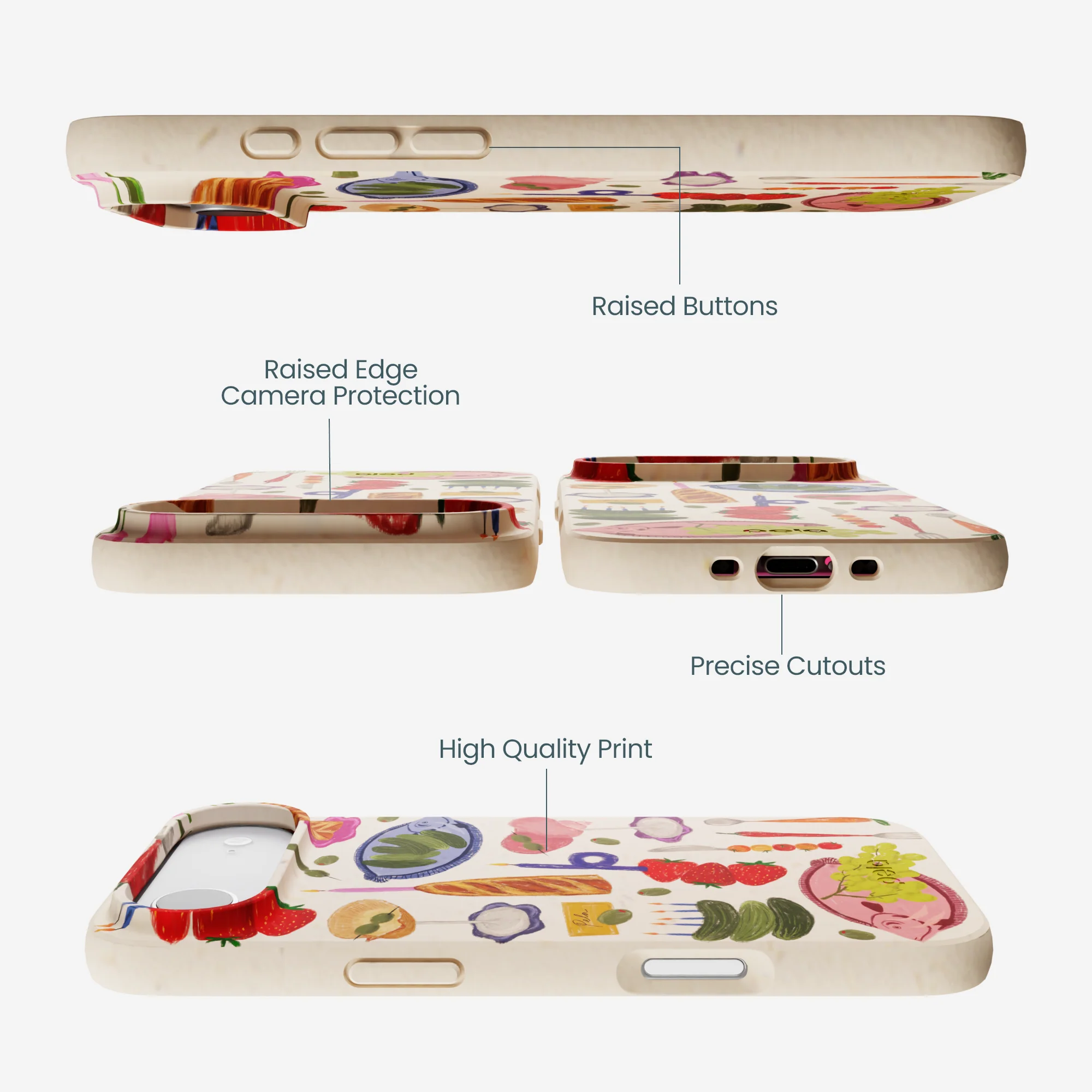 Seashell Surreal Soiree iPhone Air Case - Image 3