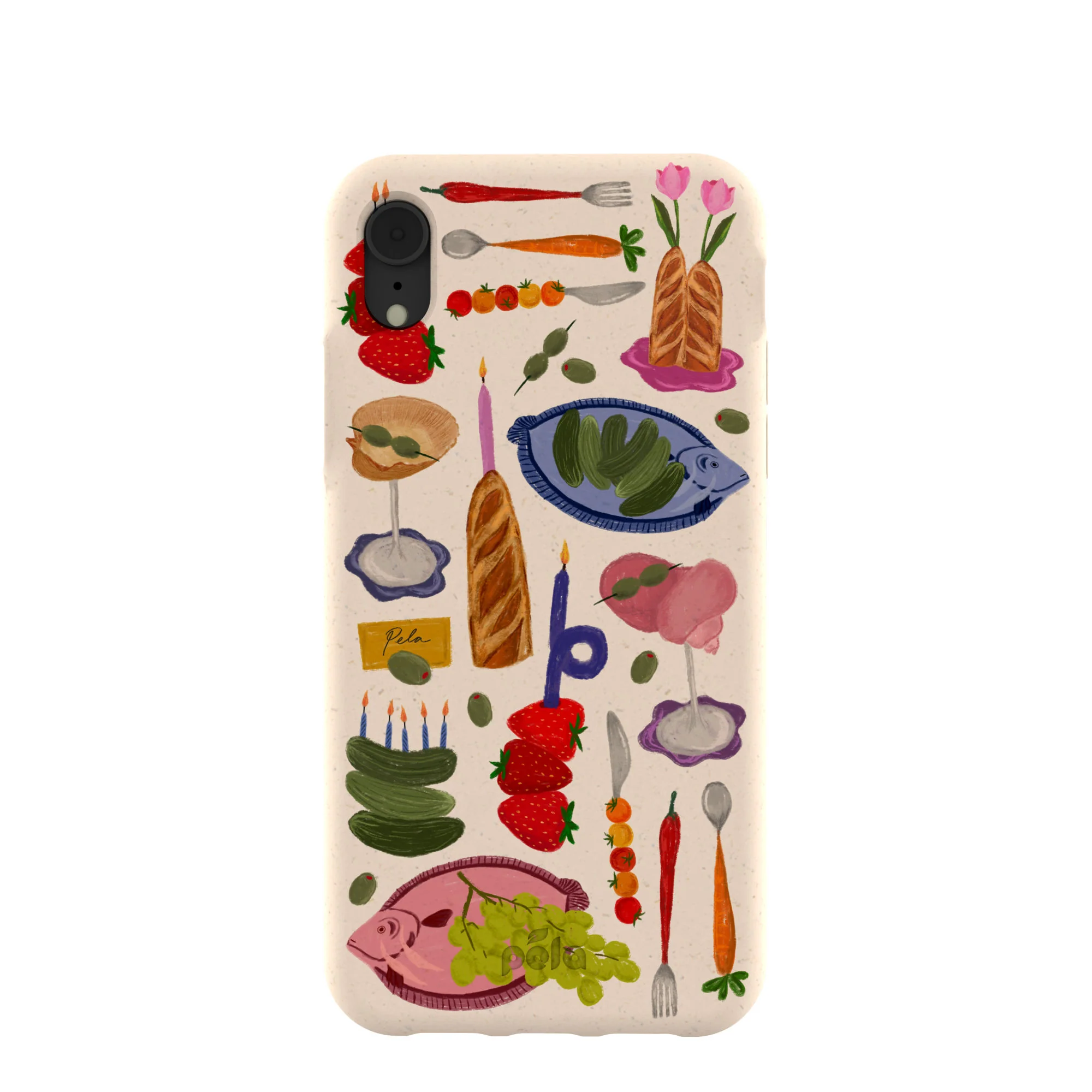 Seashell Surreal Soiree iPhone XR Case