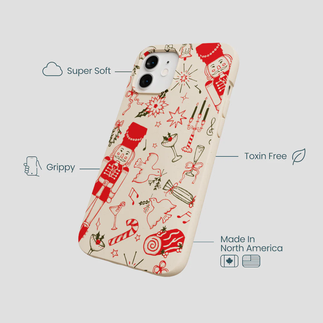 Seashell Sweet Nutcracker Mix iPhone 12/ iPhone 12 Pro Case - Image 4