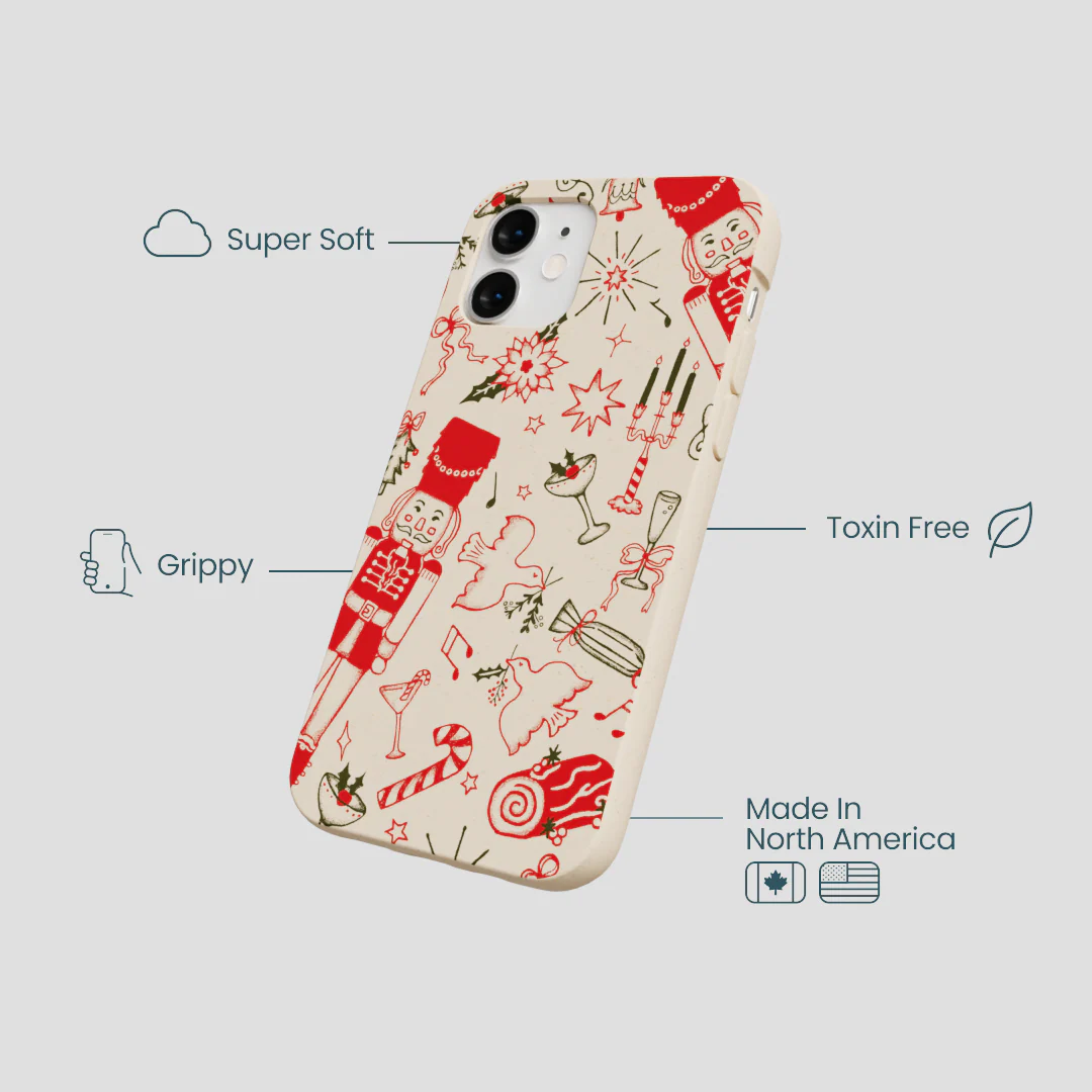 Seashell Sweet Nutcracker Mix iPhone 12 Mini Case - Image 4