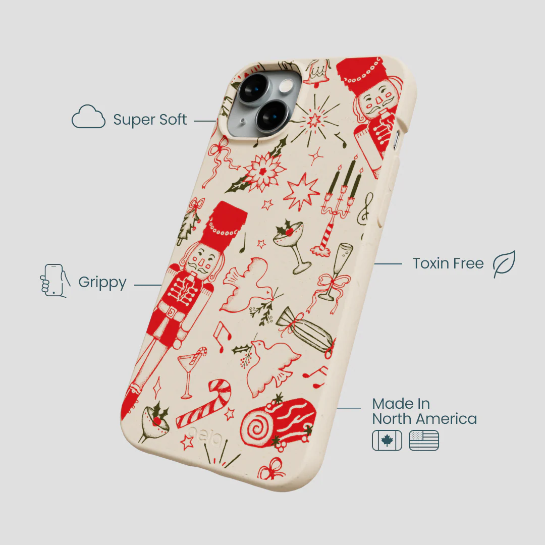 Seashell Sweet Nutcracker Mix iPhone 14 Plus Case - Image 4