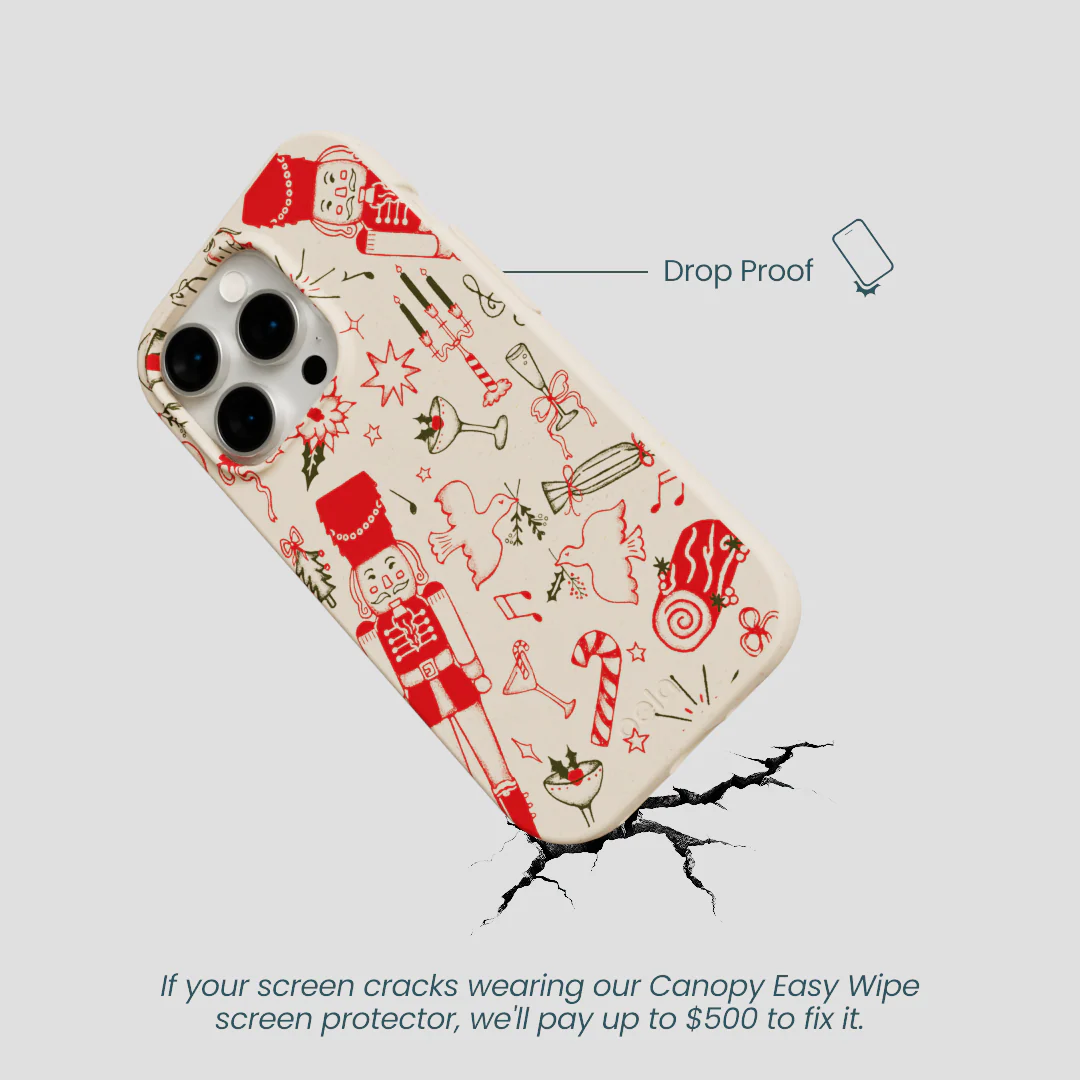 Seashell Sweet Nutcracker Mix iPhone 14 Pro Case - Image 5