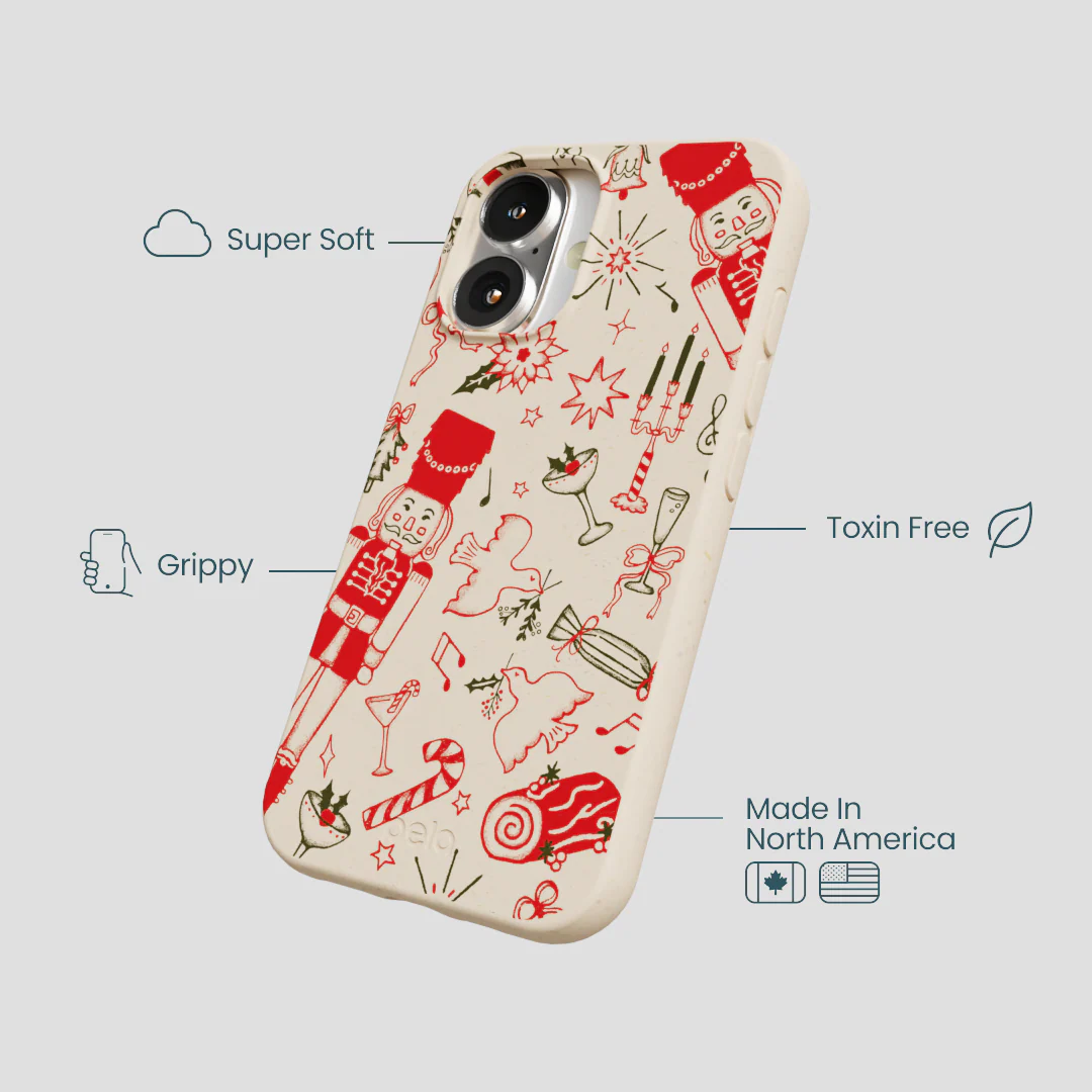 Seashell Sweet Nutcracker Mix iPhone 16 Case - Image 4