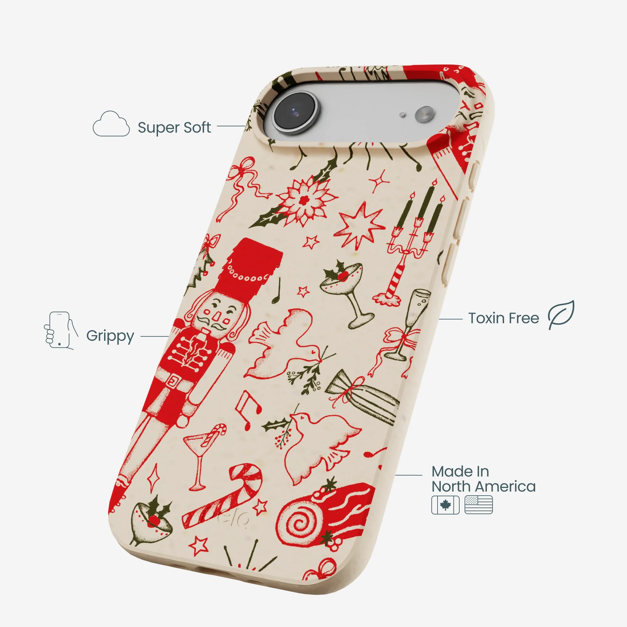 Seashell Sweet Nutcracker Mix iPhone Air Case - Image 4