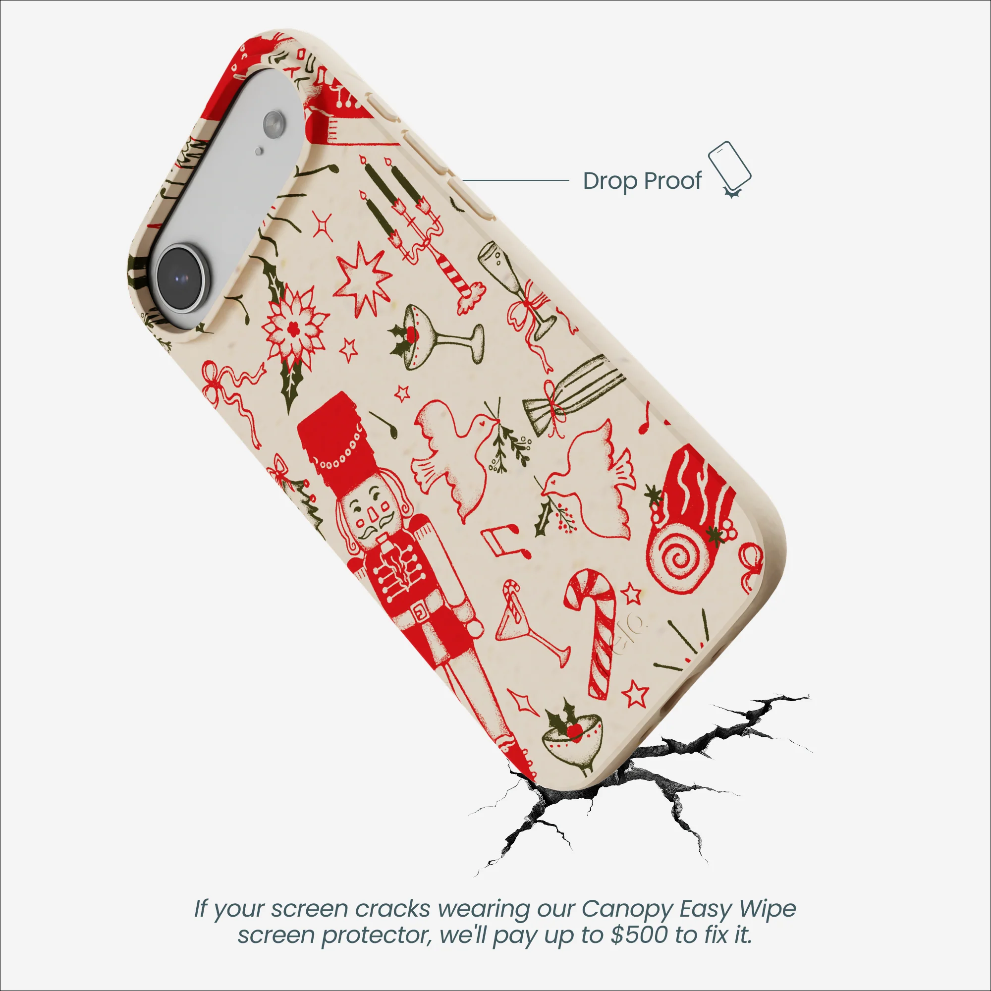 Seashell Sweet Nutcracker Mix iPhone Air Case - Image 5