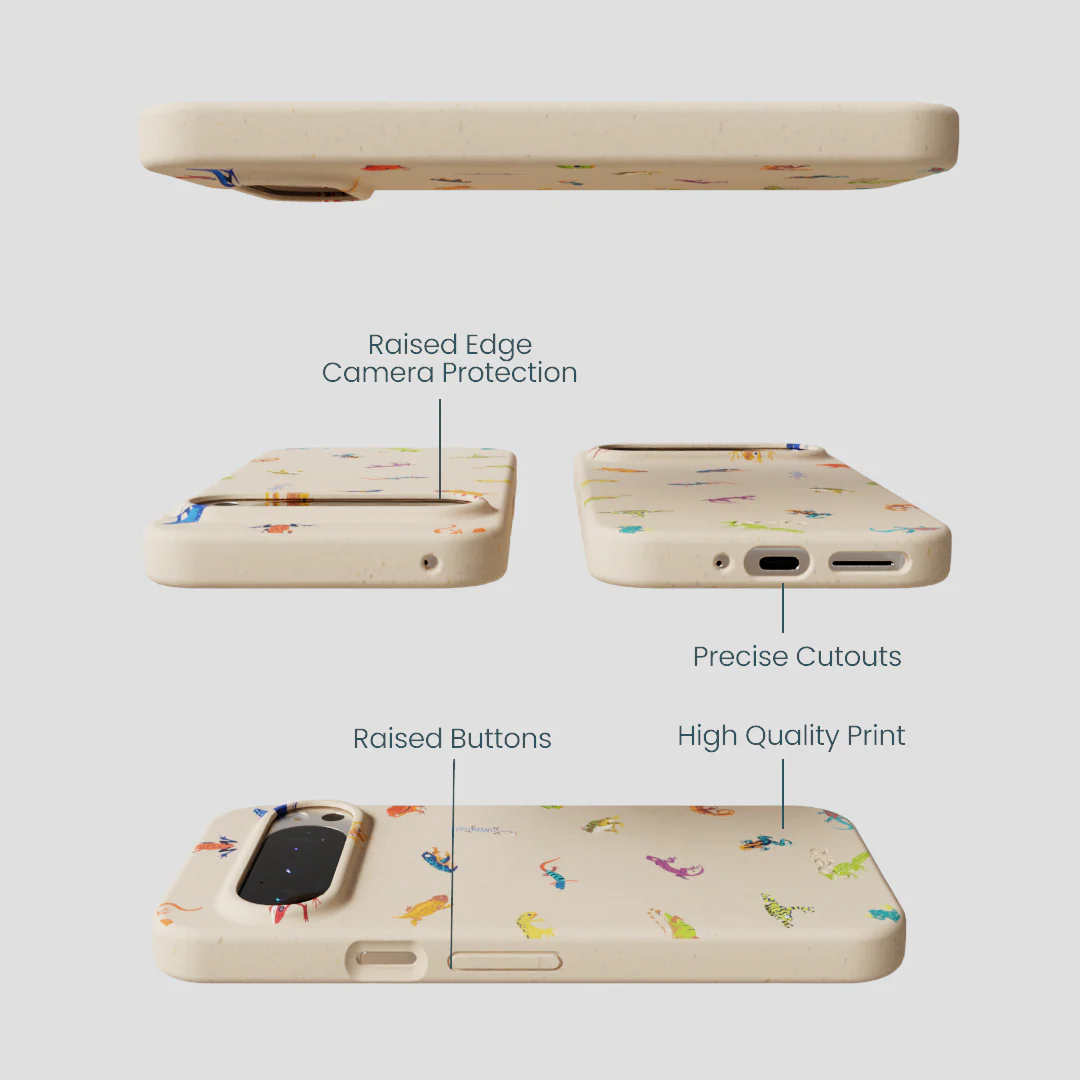 Seashell Tiny Amphibians Google Pixel 9/9 Pro Case - Image 3