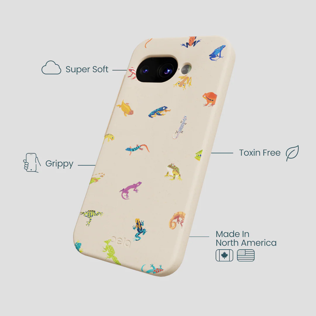 Seashell Tiny Amphibians Google Pixel 9a Case - Image 4