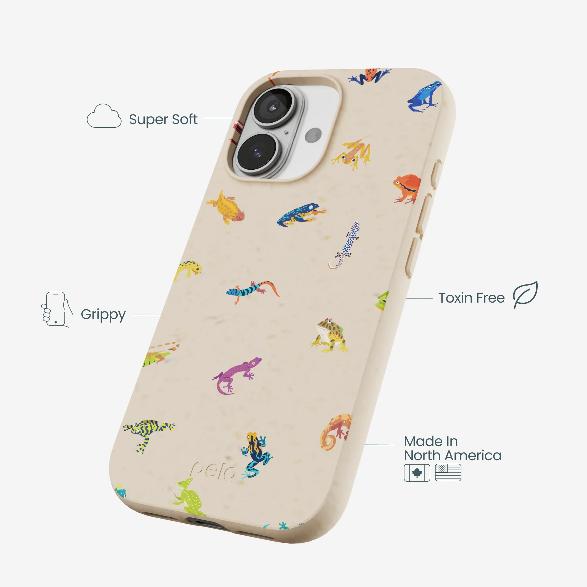 Seashell Tiny Amphibians iPhone 17 Case - Image 4