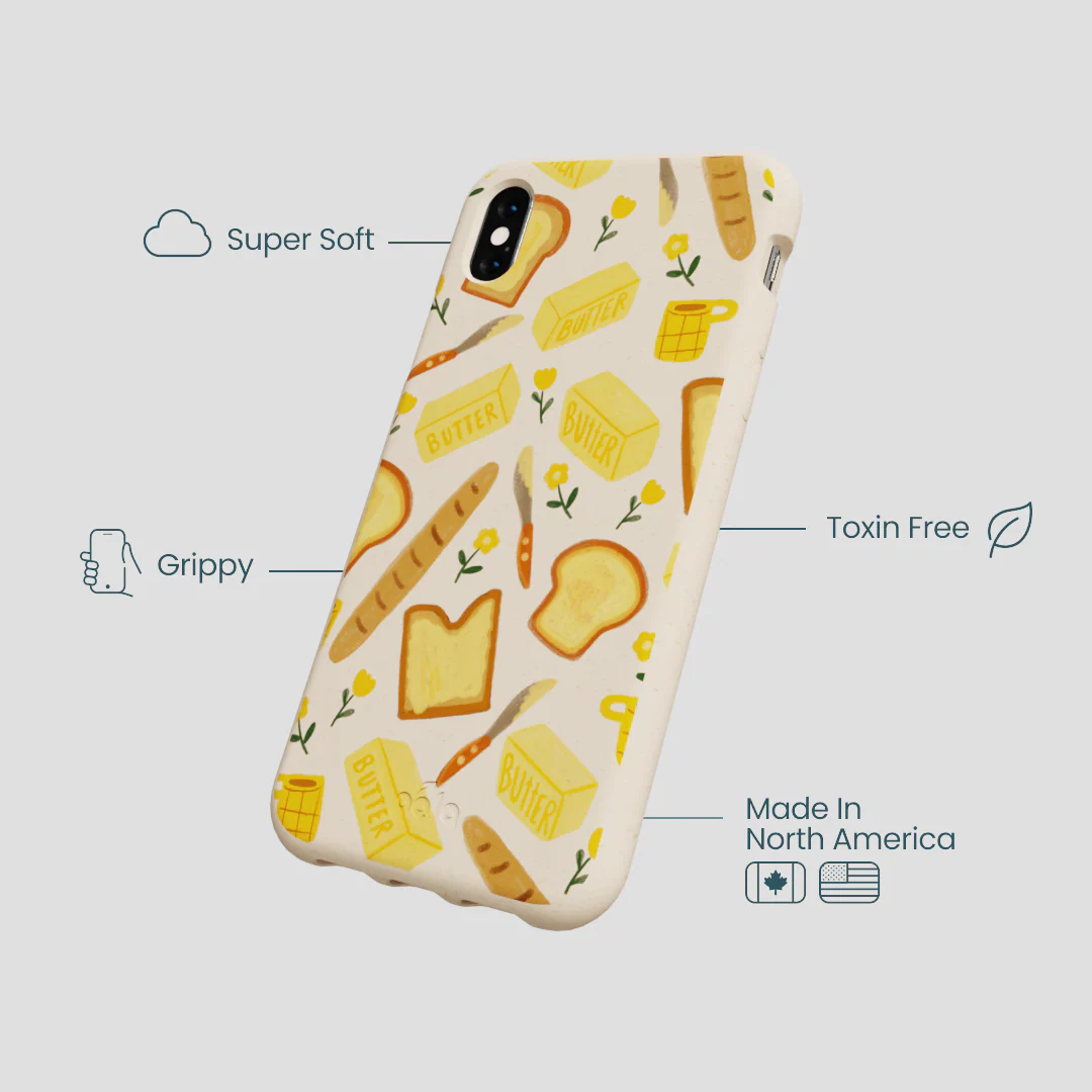 Seashell Toast Garden iPhone XR Case - Image 4