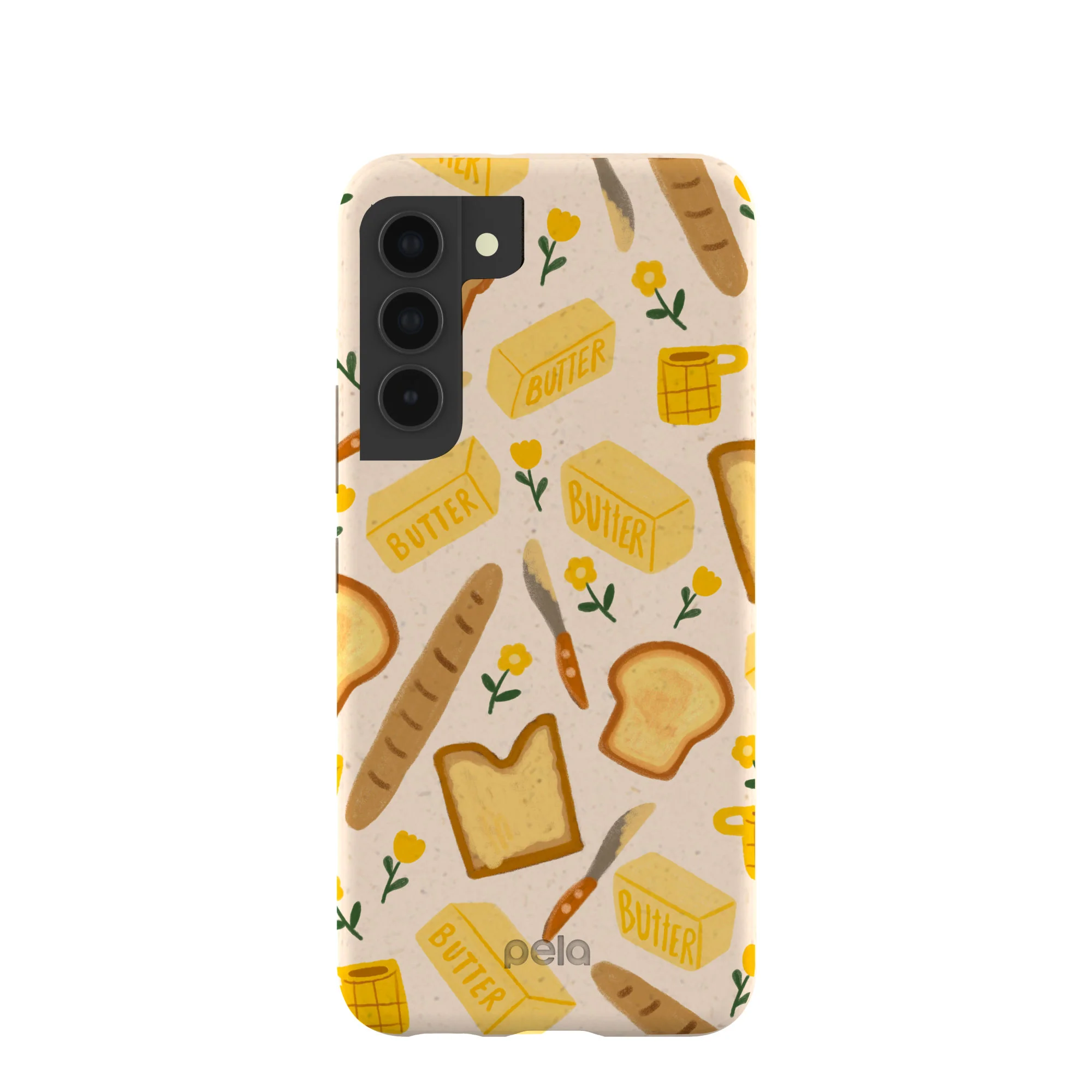 Seashell Toast Garden Samsung Galaxy S22 Case
