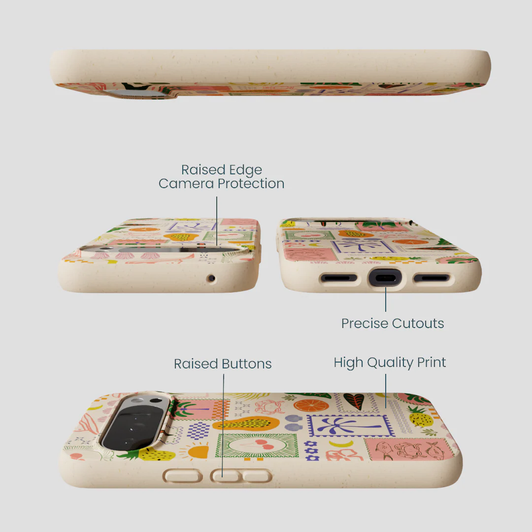 Seashell Tropic Muse Google Pixel 10 Pro XL Case - Image 3