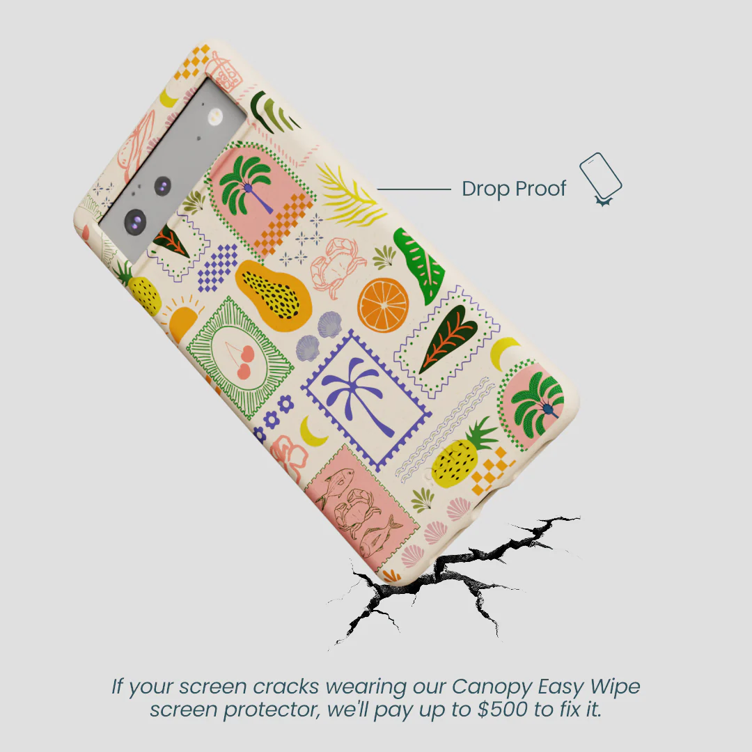 Seashell Tropic Muse Google Pixel 6a Case - Image 5