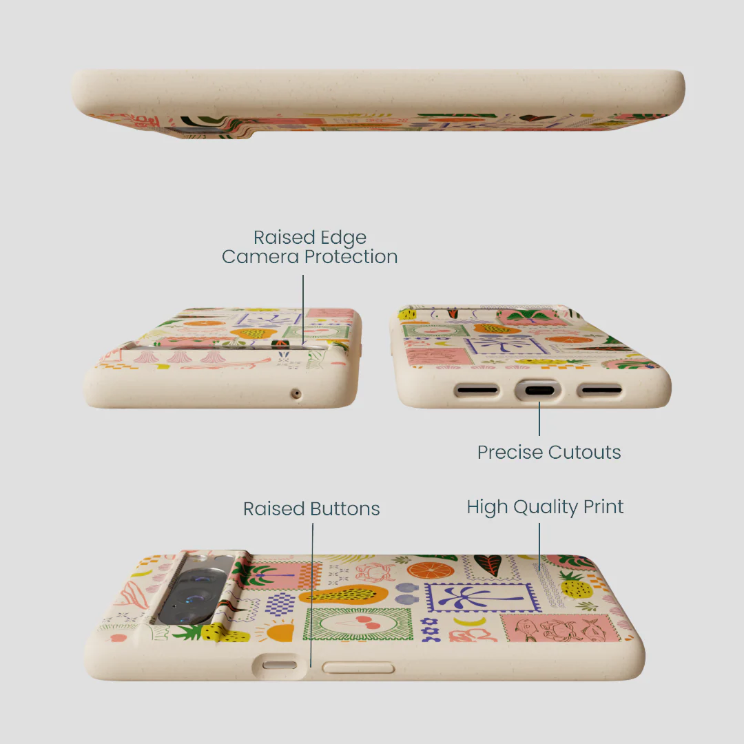 Seashell Tropic Muse Google Pixel 8 Pro Case - Image 3