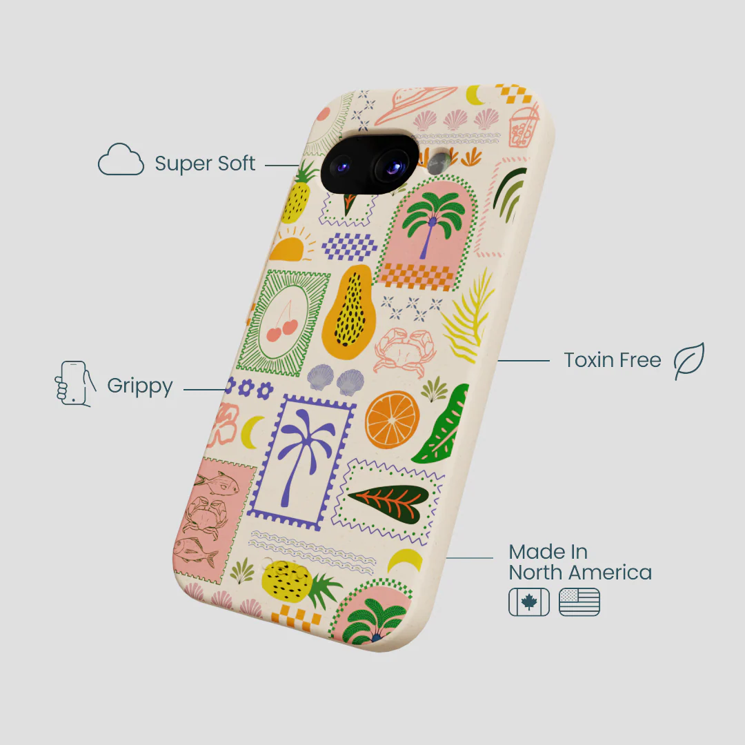 Seashell Tropic Muse Google Pixel 9a Case - Image 4