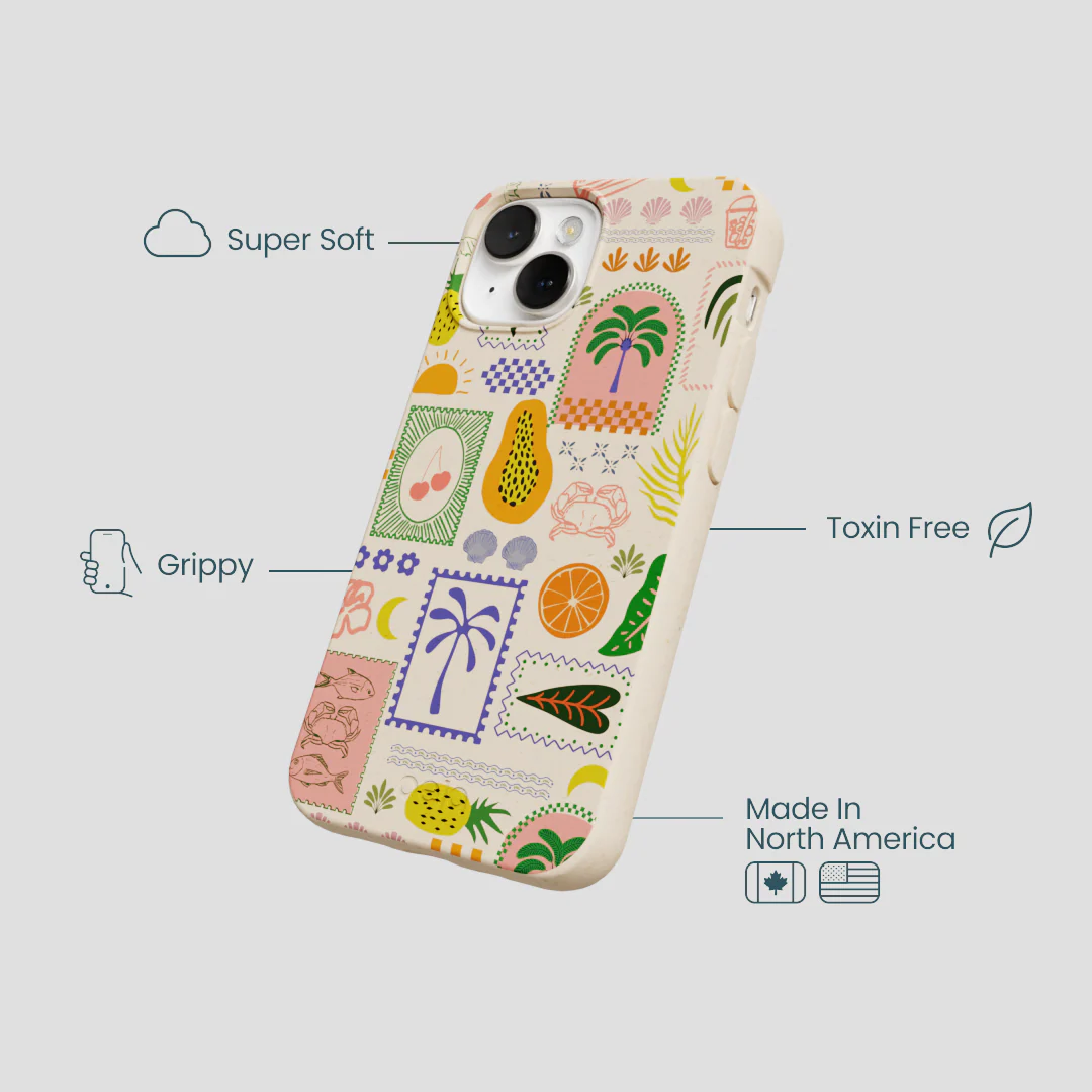 Seashell Tropic Muse iPhone 13 Mini Case - Image 4