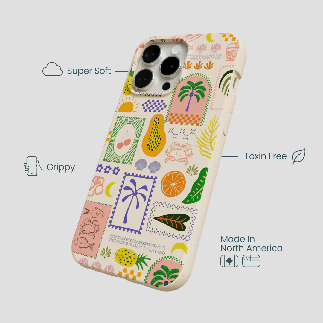 Seashell Tropic Muse iPhone 14 Pro Max Case - Image 4