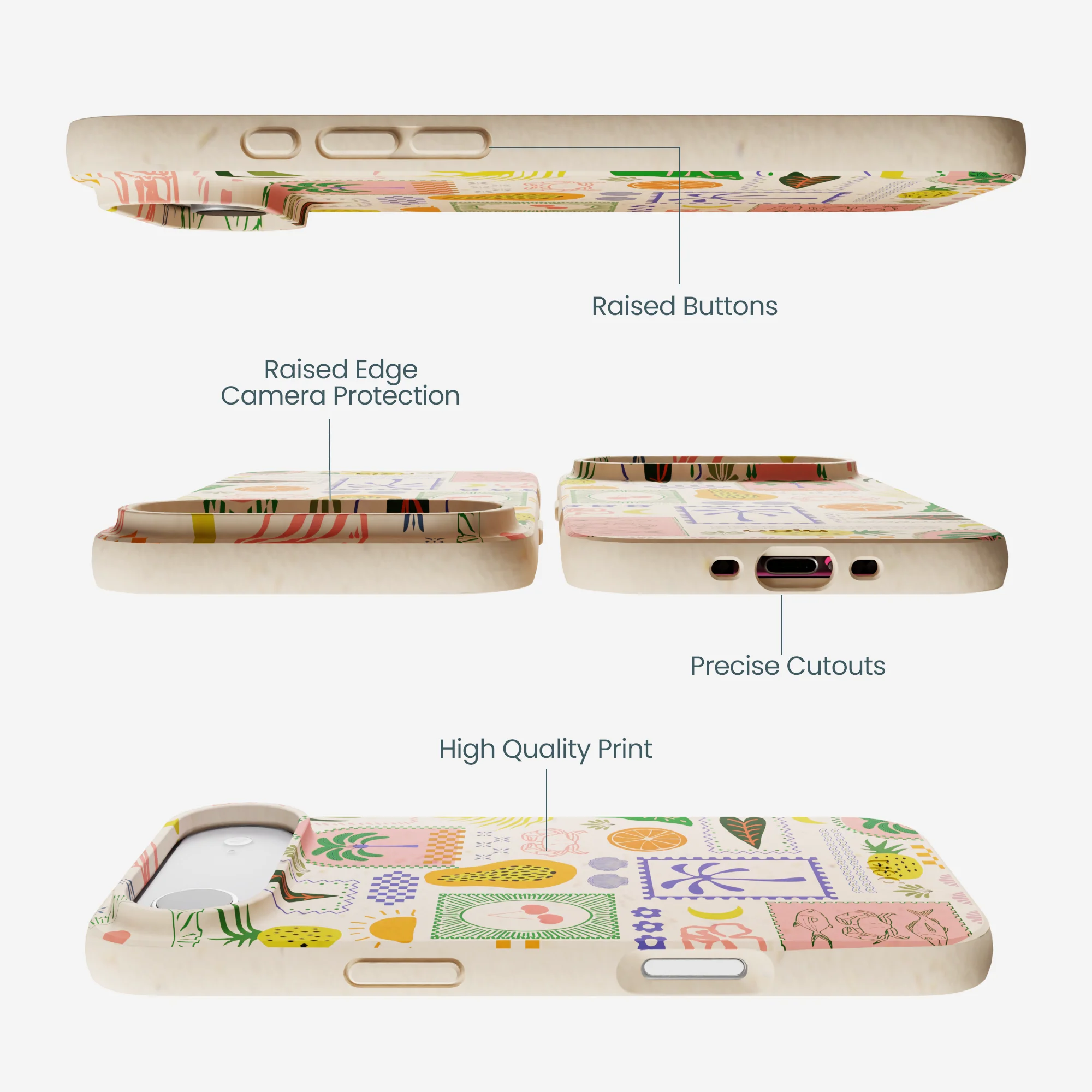 Seashell Tropic Muse iPhone Air Case - Image 3
