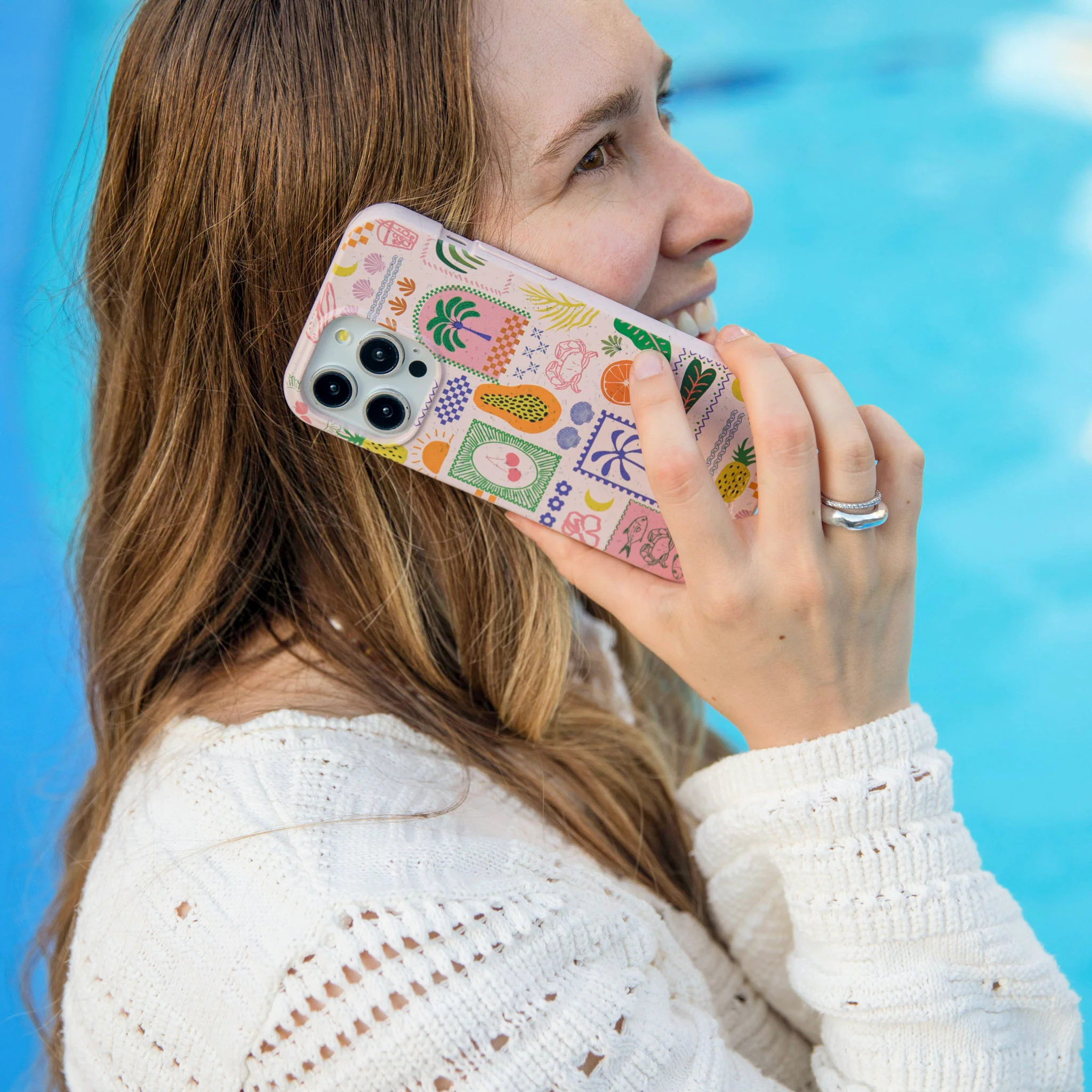 Seashell Tropic Muse iPhone XR Case - Image 2