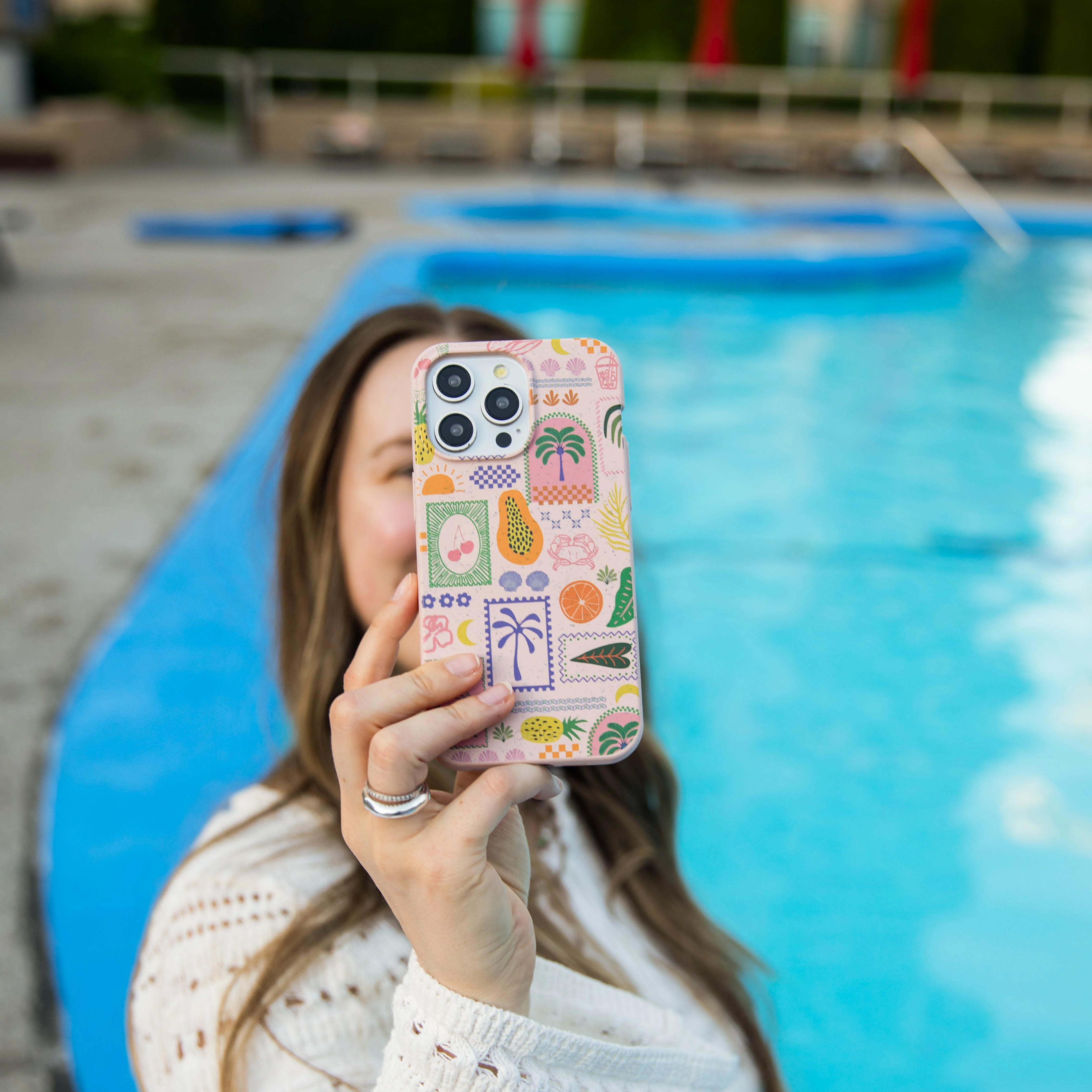 Seashell Tropic Muse Samsung Galaxy S22 Case - Image 9
