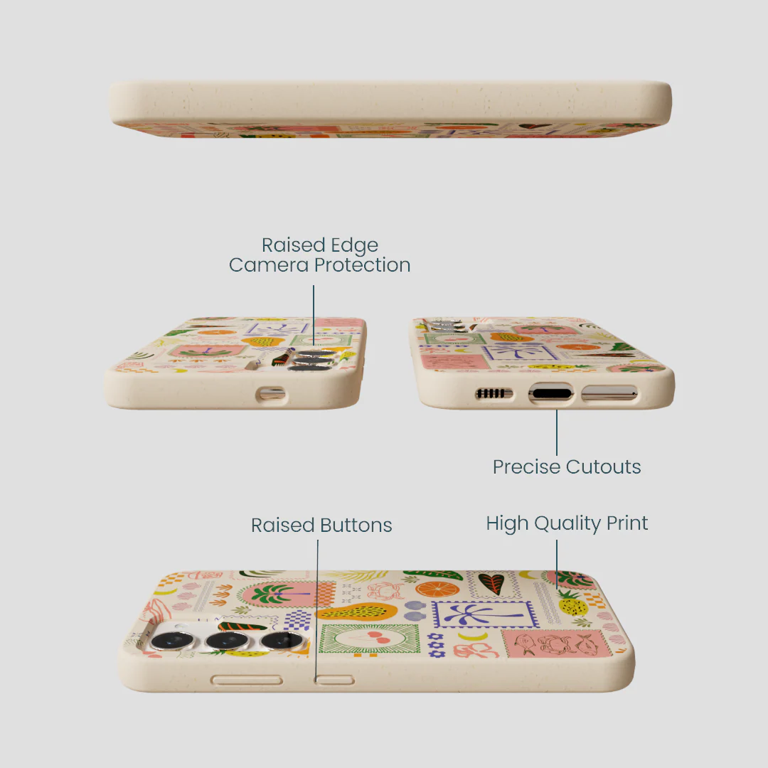 Seashell Tropic Muse Samsung Galaxy S23 Case - Image 3