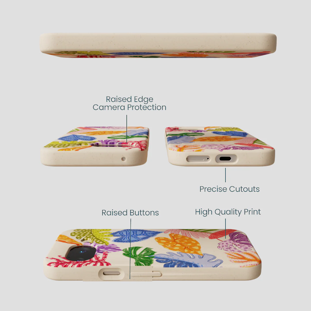 Seashell Tropical Cheer Google Pixel 9a Case - Image 3