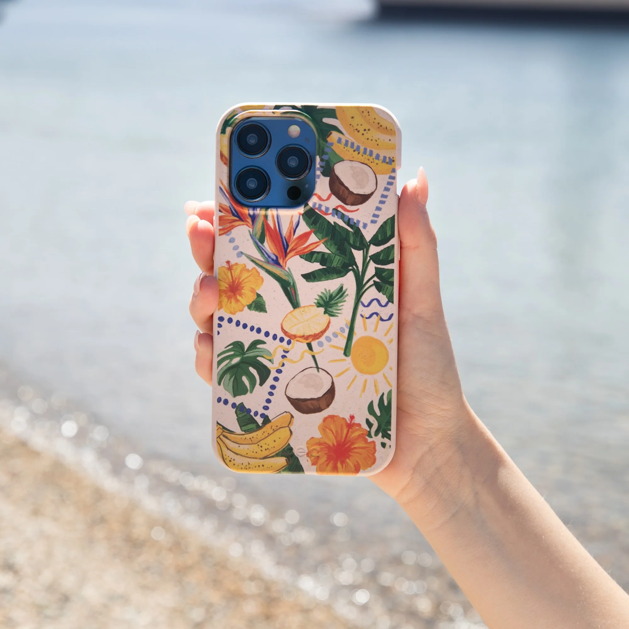 Seashell Tropics Google Pixel 10a Case - Image 2