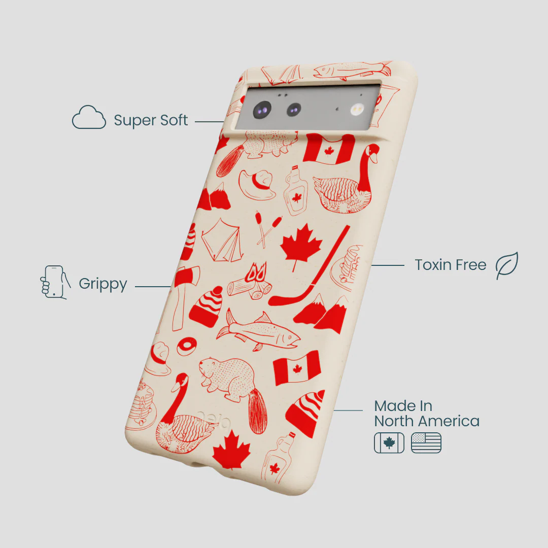 Seashell True North Red Google Pixel 6 Case - Image 4